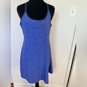 Blue Sleeveless Dress